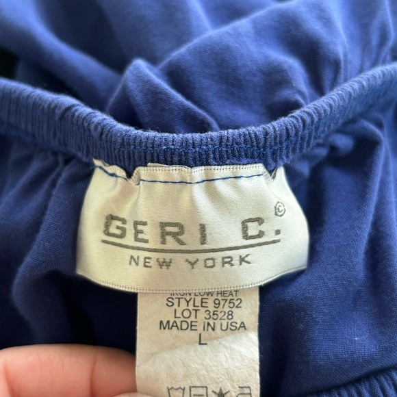 Geri C Strapless Capri Romper with Pockets • size Large - Picture 2 of 3